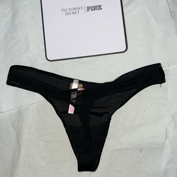 PINK Victoria's Secret VELVET THONG Underwear XL - Picture 6 of 11